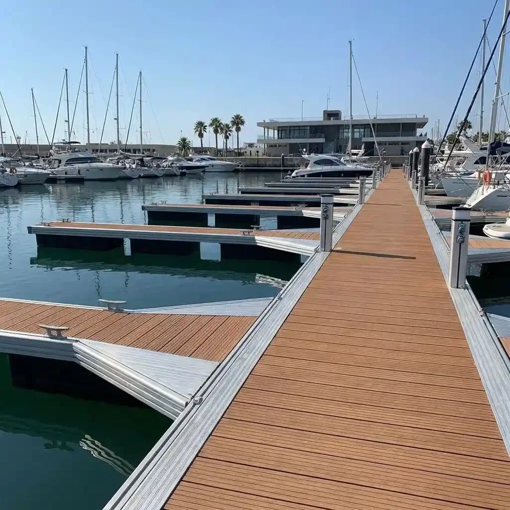 Floating dock system with finger piers