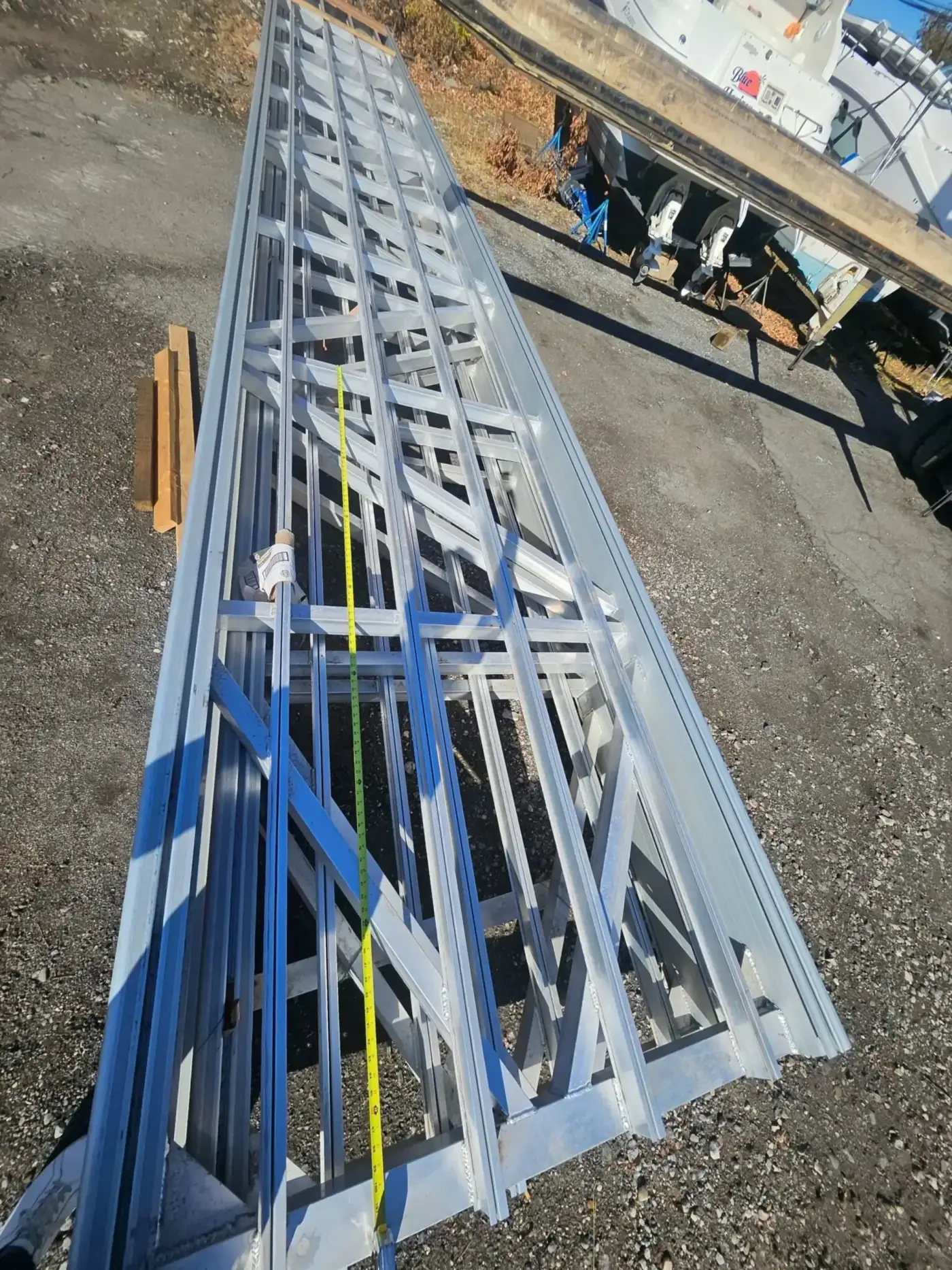 Frame assembly — aerospace-grade aluminum